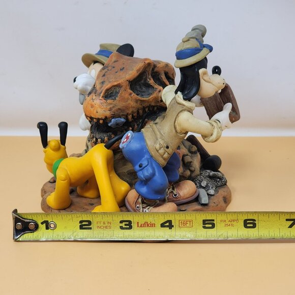 Disney Animal Kingdom Figurine "Diggin In The Boneyard" Clock UNTESTED - Picture 12 of 13
